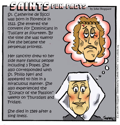 St. Catherine de Ricci Fun Fact Image