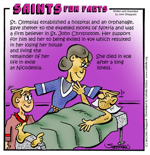 St. Olympias Fun Fact Image